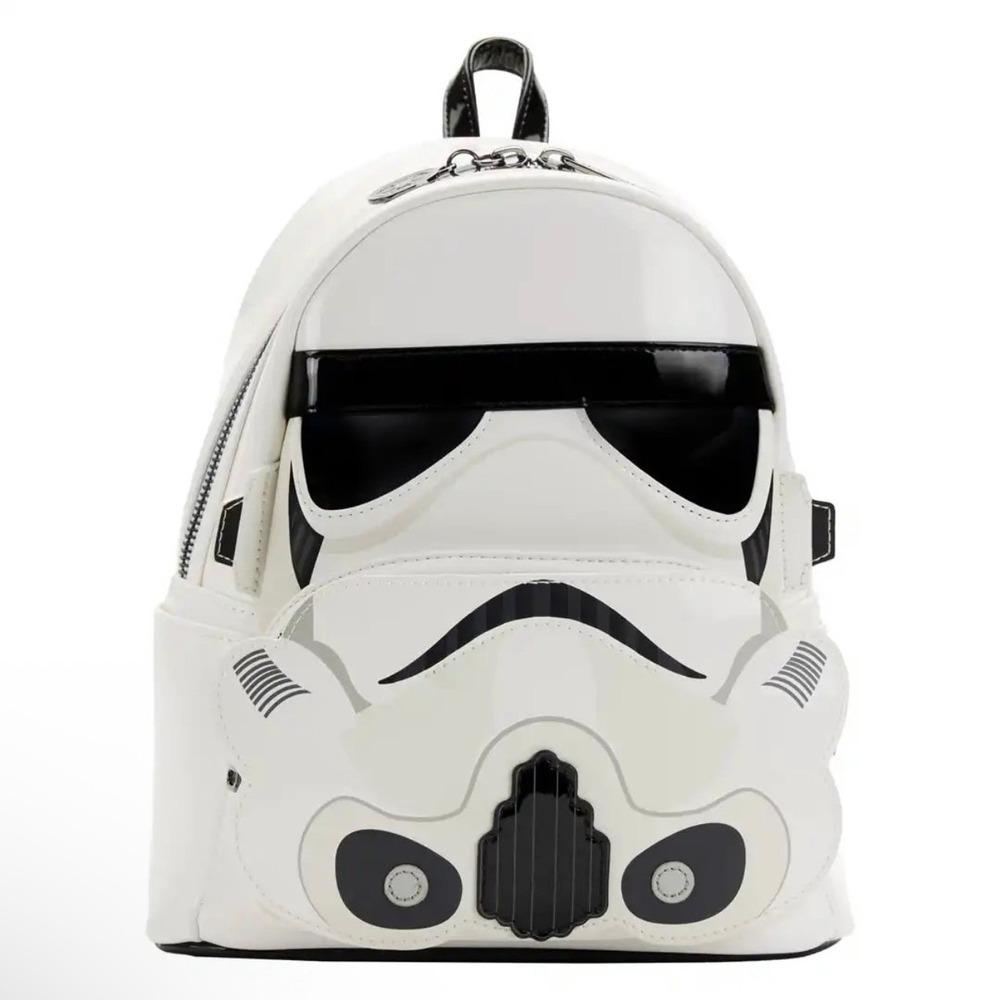 Loungefly Star Wars Stormtrooper Lenticular Helmet Mini Backpack NWT